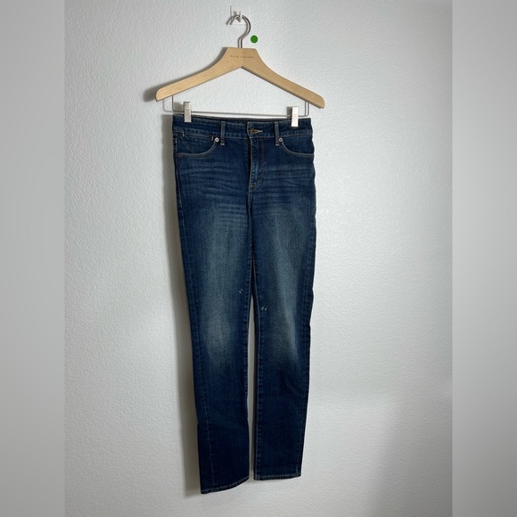 Lucky dark wash blue skinny jeans high rise 26 - Picture 1 of 8